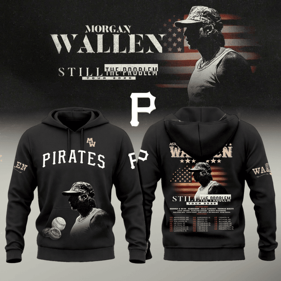 Pittsburgh Pirates x Morgan Wallen “Still The Problem Tour” Limited Edition Shirt, Sweatshirt & Hoodie