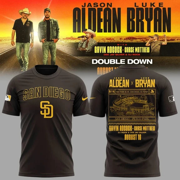 Limited Edition Double Down Tour 2026 In Petco Park v2 Tshirt, Sweatshirt & Hoodie
