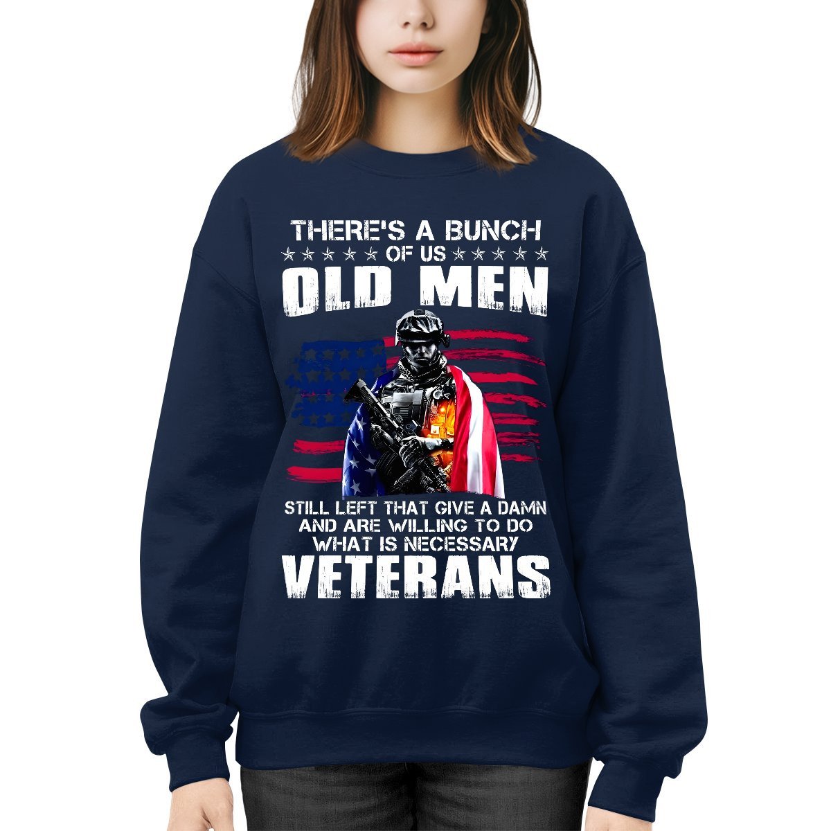 There's A Bunch Of Us Old Men Veteran