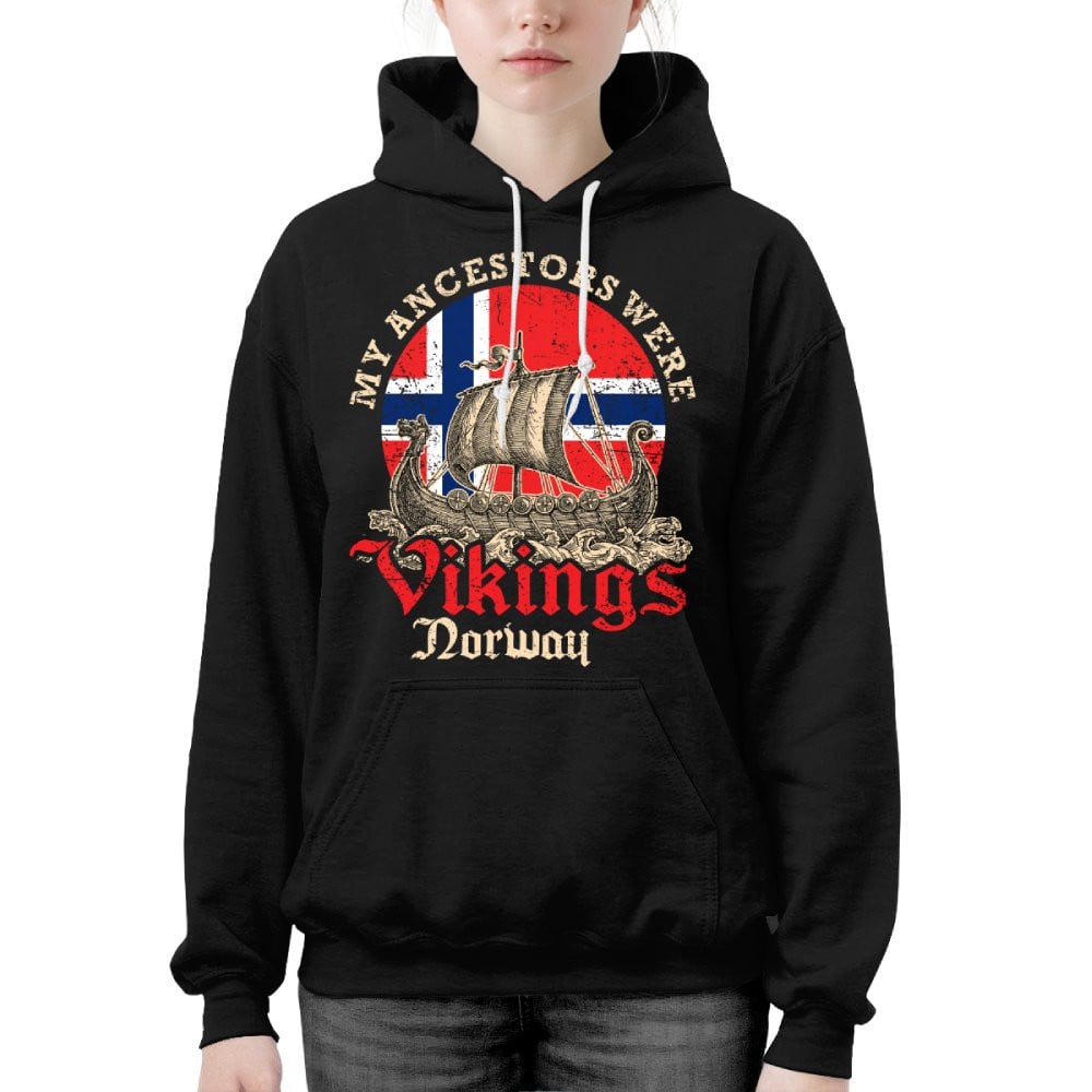 Norwegian Norway Viking Ship Flag