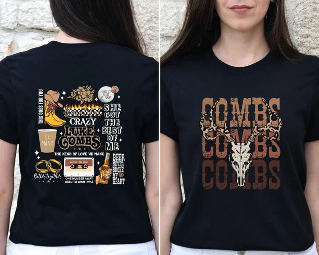 LC Bullhead Shirt, Country Music Tour Tee Shirt, Sweatshirt & Hoodie