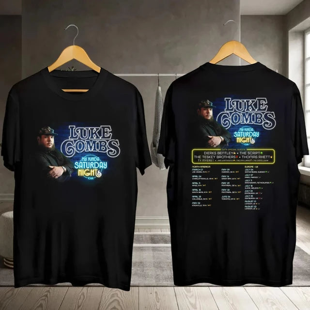 LC My Kinda Saturday Night Tour 2026 T-Shirt, Sweatshirt & Hoodie
