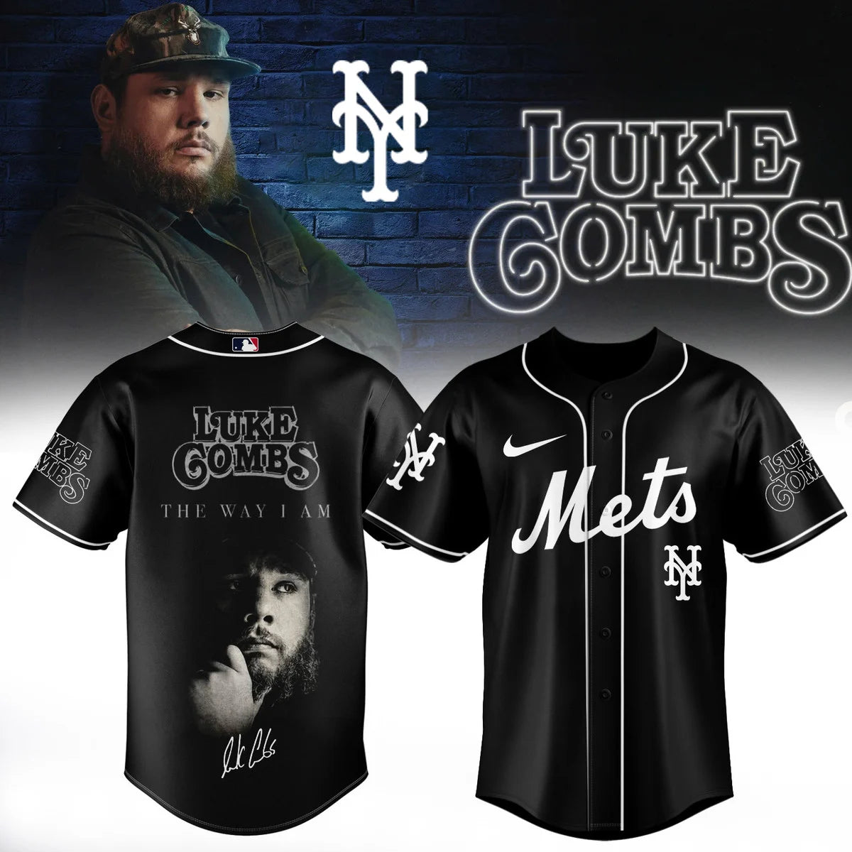 MLB X LC ”My Kinda Saturday Night Tour 2026” V5 Baseball Jersey