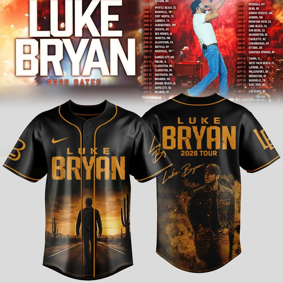 LB 2026 TOUR – COUNTRY NIGHTS V3 Baseball Jersey