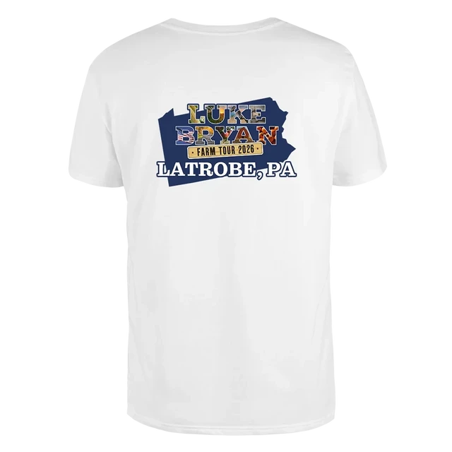 LB Word LATROBE, PA - Tour Tee Shirt Gildan 5000, Sweatshirt & Hoodie