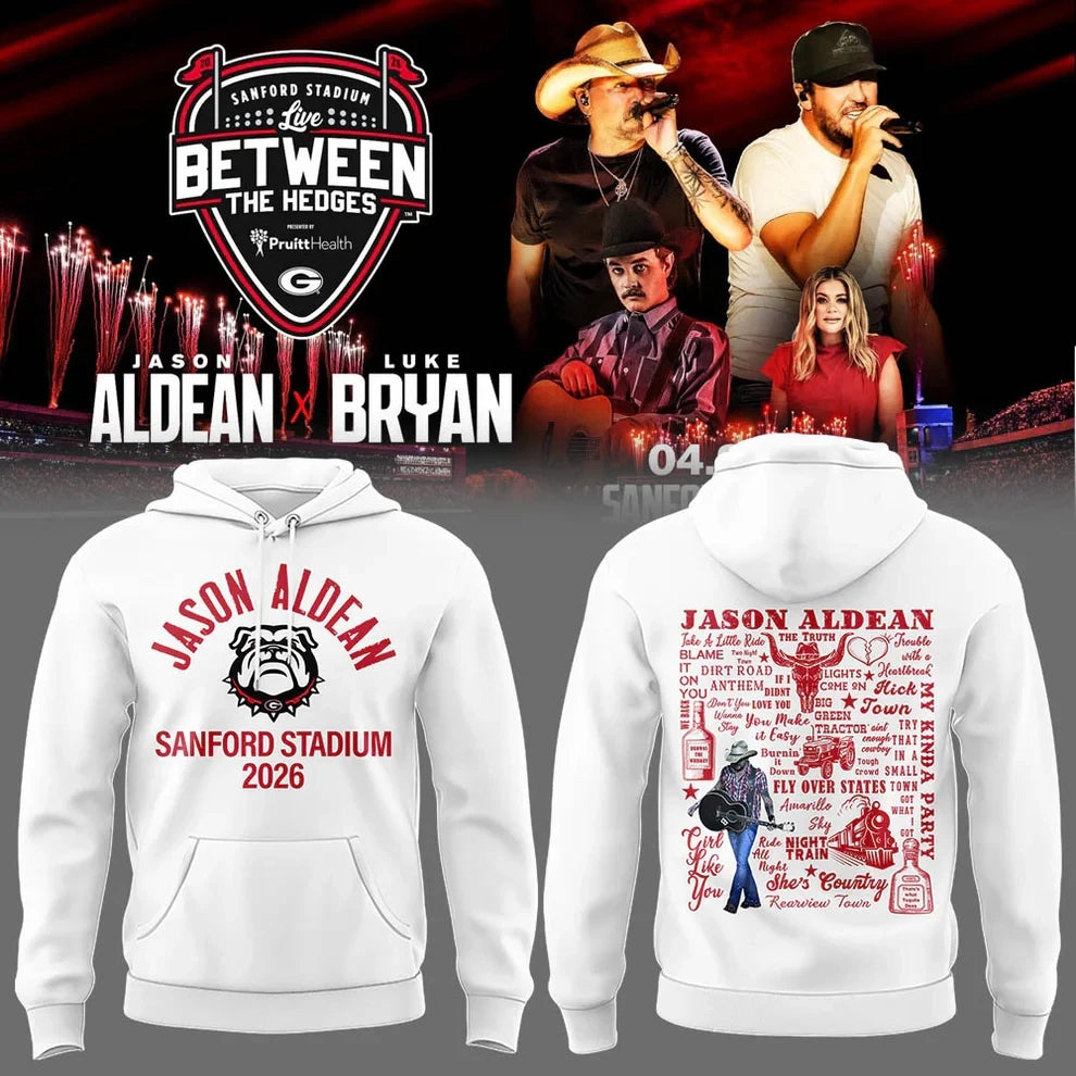 Limited Edition JA “Live Between The Hedges” At Sanford Stadium v3 Shirt Gildan 5000, Sweatshirt & Hoodie