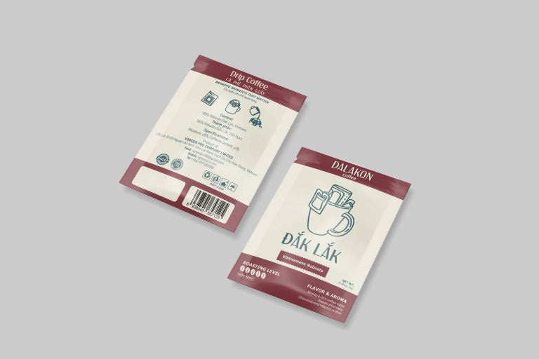 Roasted Coffee Dak Lak Sachet Box
