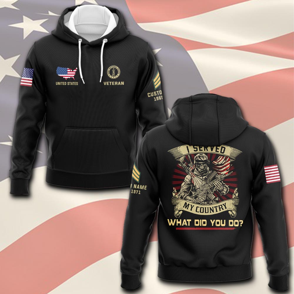 Cowgic Custom ARMY NATIONAL GUARD Veteran