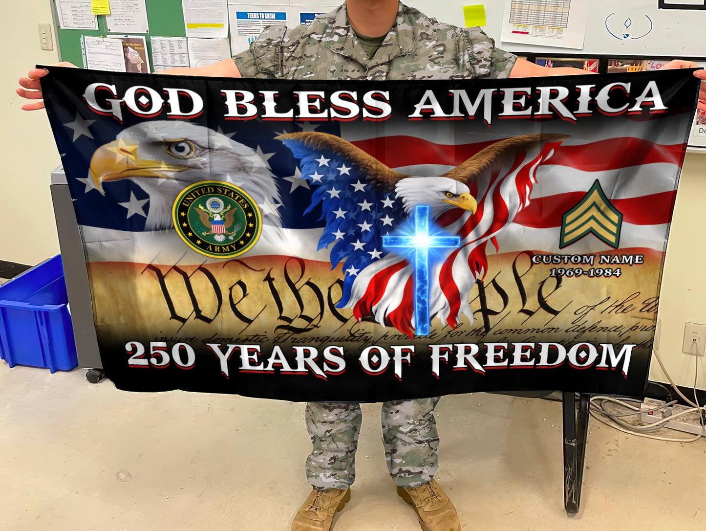 Cowgic U.S. Army - Flying Flag Custom