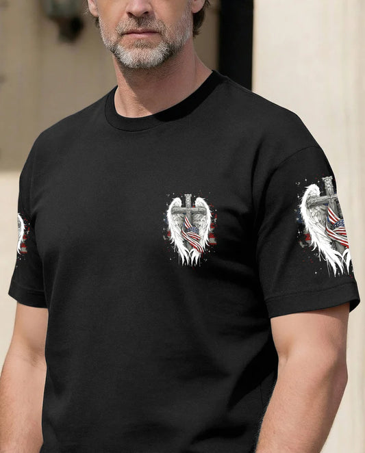 Cowgic One Nation Under God Men's All Over Print Shirt