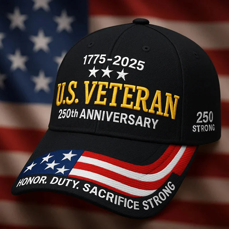 Cowgic U.S. VETERAN 250th ANNIVERSARY Printed Cap