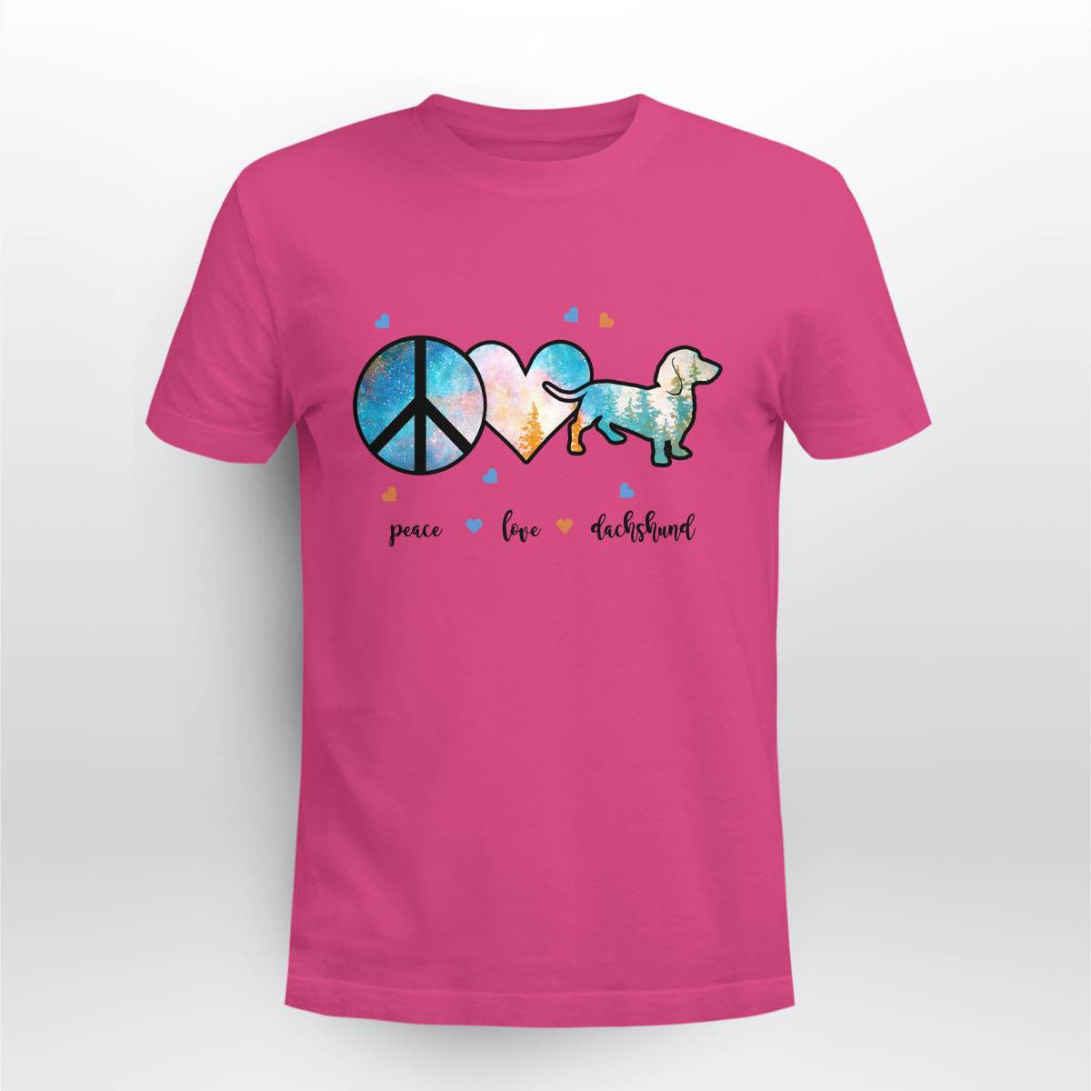 Dachshund Peace Love