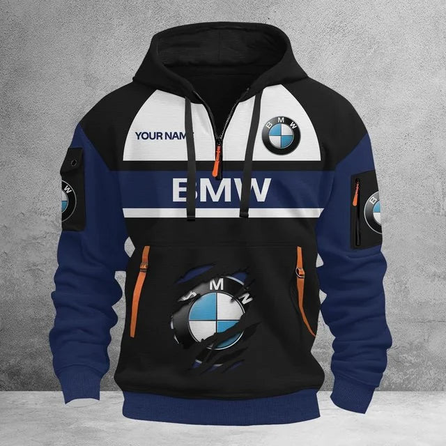 BMW Custom Quarter Zip Hoodie