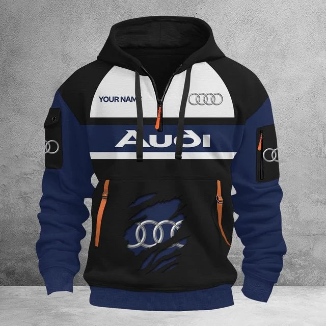 Audi Custom Quarter Zip Hoodie