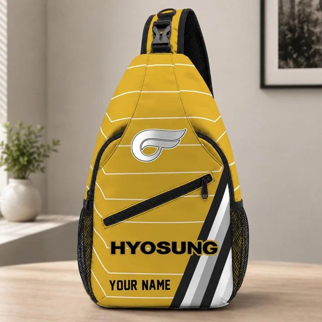 Hyosung Motorcycles Sling Bag – Custom Name Crossbody Bag