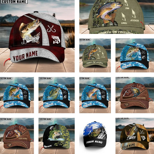 Personalized Fishing Baseball Cap – Impressive Aesthetics and Professional Quality