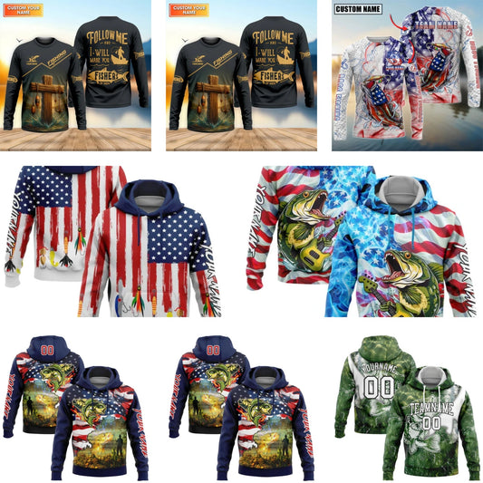 Discover why a fishing hoodie is the ultimate essential for anglers. Stay comfortable and protected in any weather with our premium, personalized 3D designs. Order yours today!