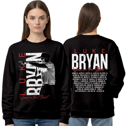 LB Word On The Street Black Tour Tee T- Shirt Gildan 5000, Sweatshirt & Hoodie