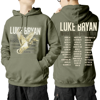 LB Word On The Street Tour T- Shirt Gildan 5000, Sweatshirt & Hoodie