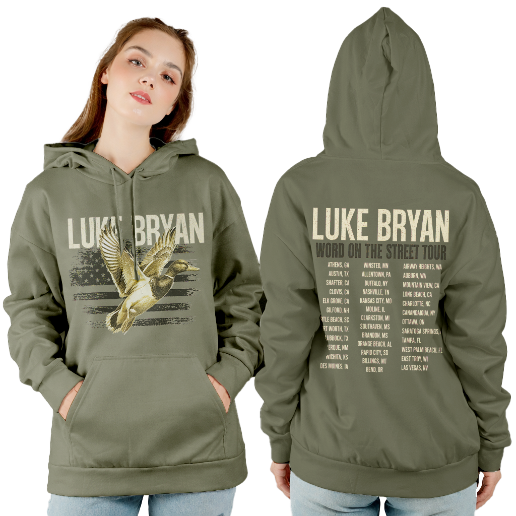 LB Word On The Street Tour T- Shirt Gildan 5000, Sweatshirt & Hoodie