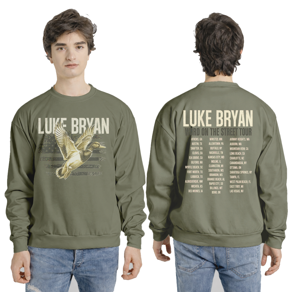LB Word On The Street Tour T- Shirt Gildan 5000, Sweatshirt & Hoodie