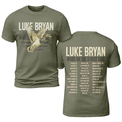LB Word On The Street Tour T- Shirt Gildan 5000, Sweatshirt & Hoodie