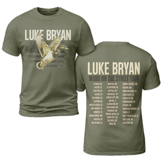 LB Word On The Street Tour T- Shirt Gildan 5000, Sweatshirt & Hoodie