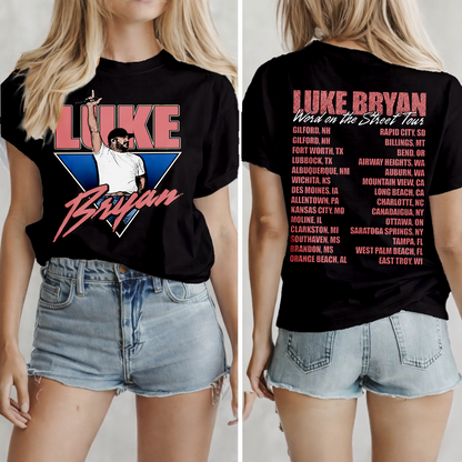 LB Tour Dates 2026 T- Shirt Gildan 5000, Sweatshirt & Hoodie