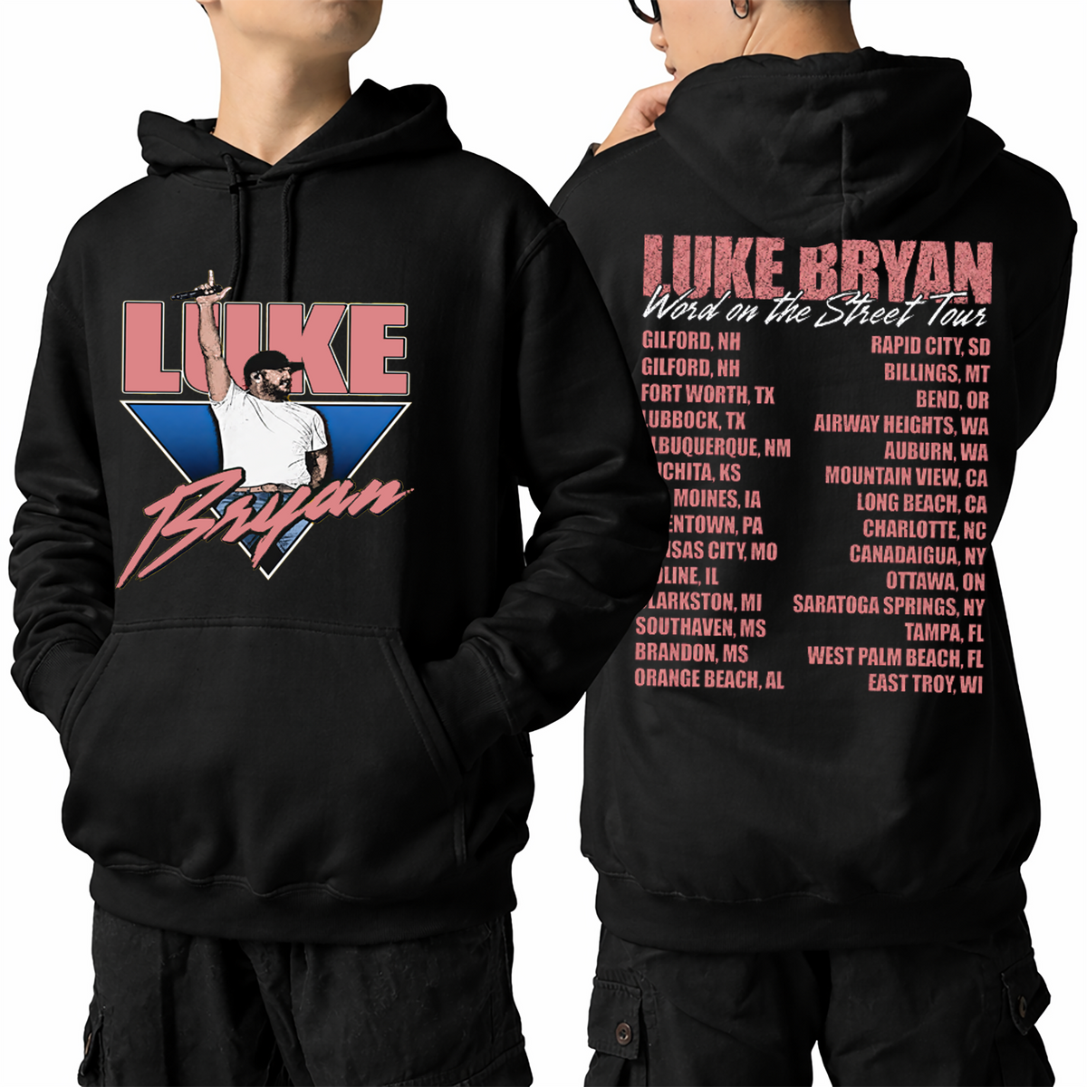 LB Tour Dates 2026 T- Shirt Gildan 5000, Sweatshirt & Hoodie