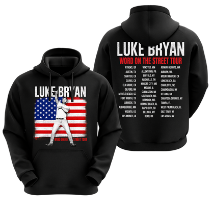LB Word On The Street Tour Flag T- Shirt Gildan 5000, Sweatshirt & Hoodie