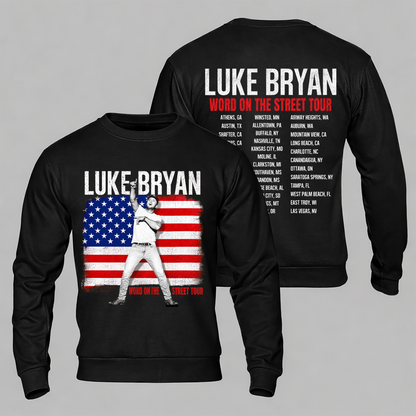LB Word On The Street Tour Flag T- Shirt Gildan 5000, Sweatshirt & Hoodie