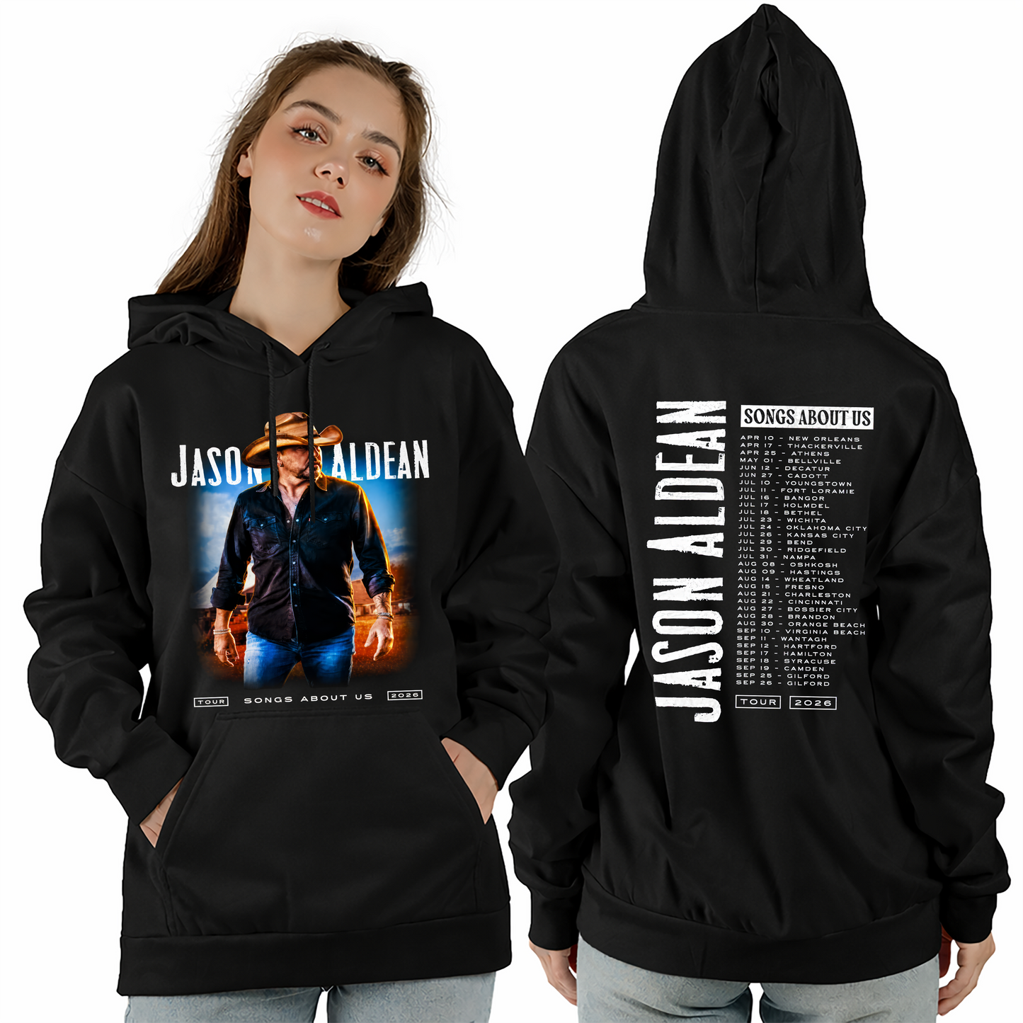 Songs About Us Tour Shirt Gildan 5000, Sweatshirt & Hoodie