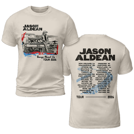 Back Songs About Us Tour Truck Shirt Gildan 5000, Sweatshirt & Hoodie