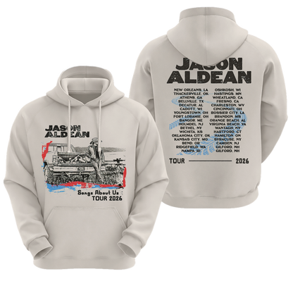 Back Songs About Us Tour Truck Shirt Gildan 5000, Sweatshirt & Hoodie