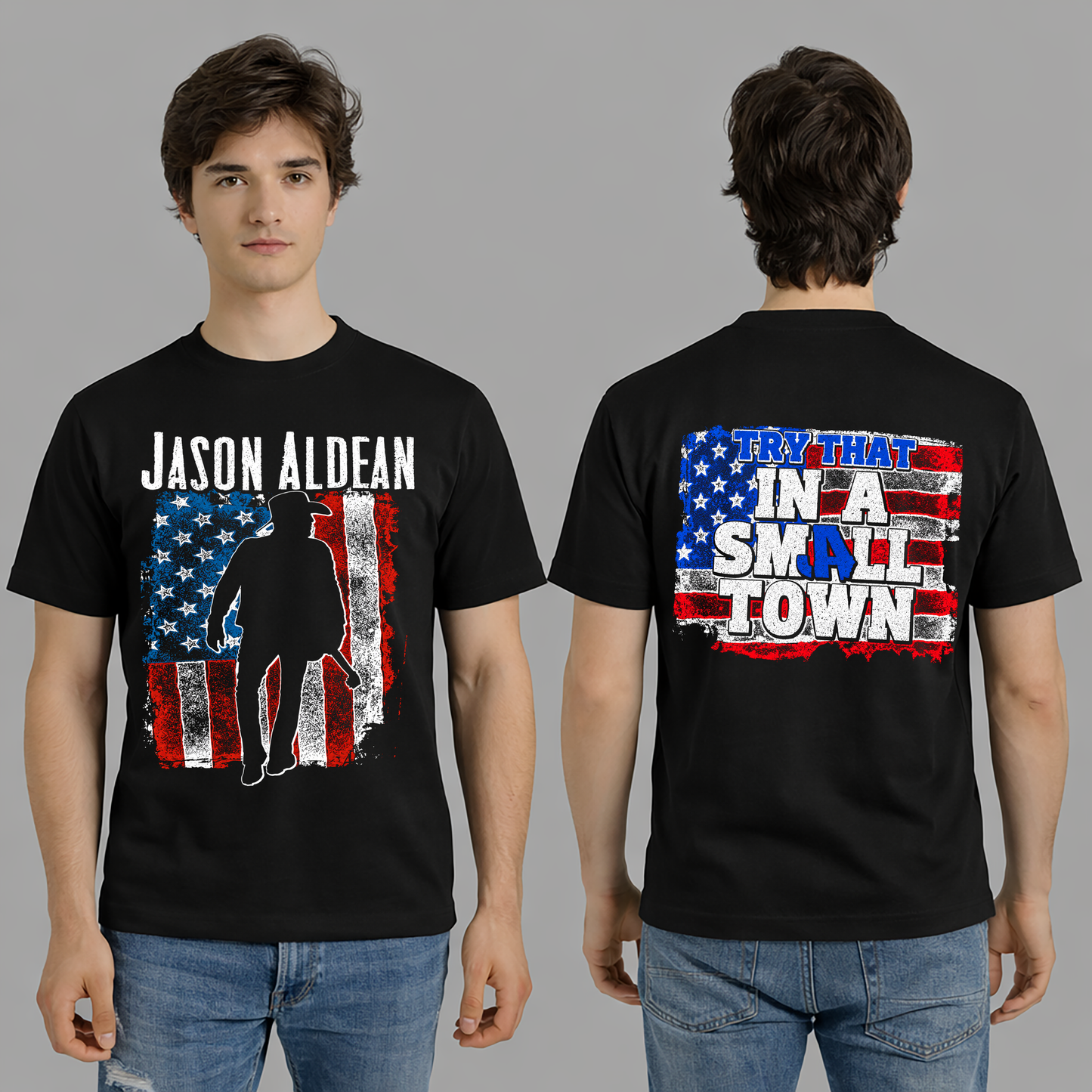 JA Try That In A Small Town  Shirt Gildan 5000, Sweatshirt & Hoodie