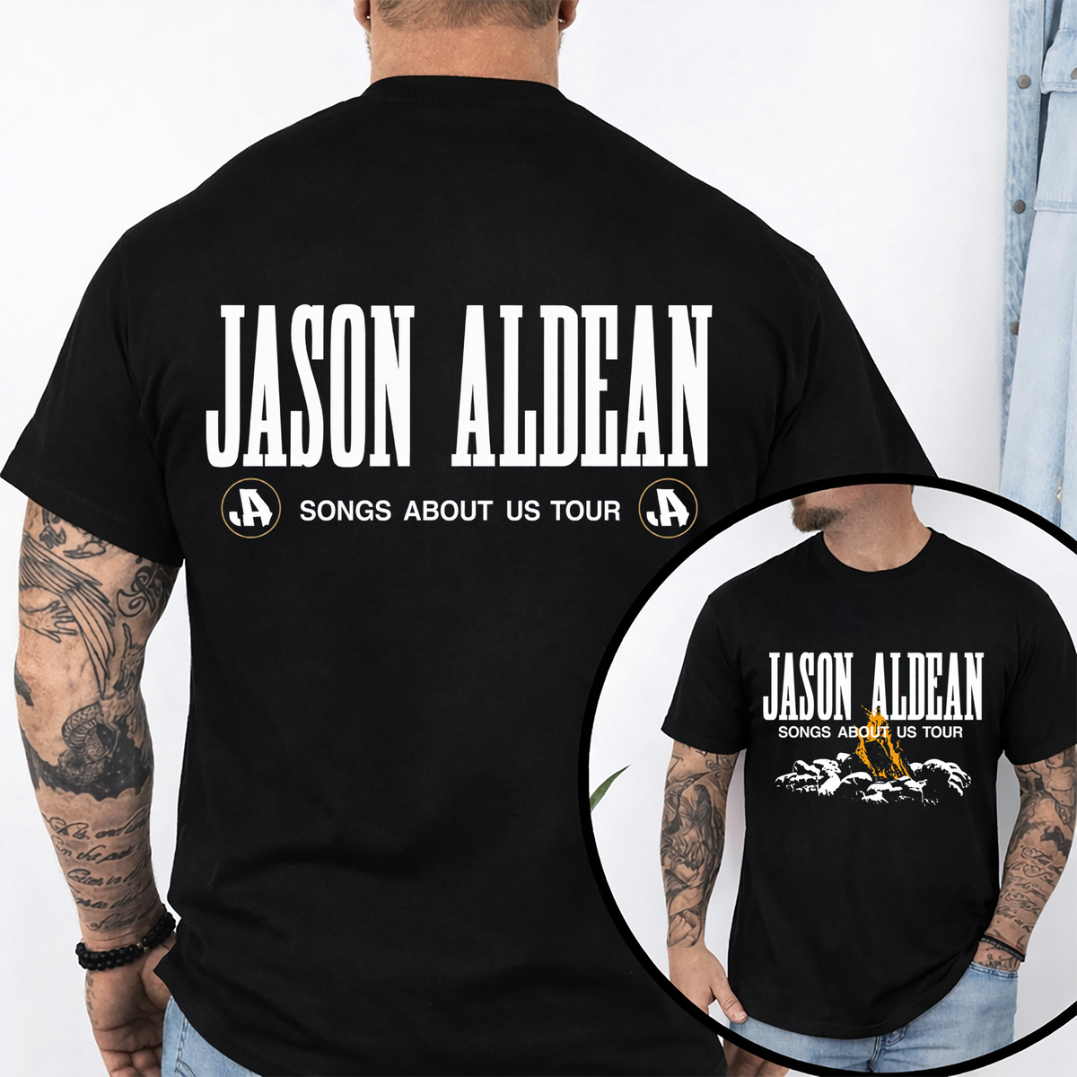 Songs About Us Tour JA Shirt Gildan 5000, Sweatshirt & Hoodie