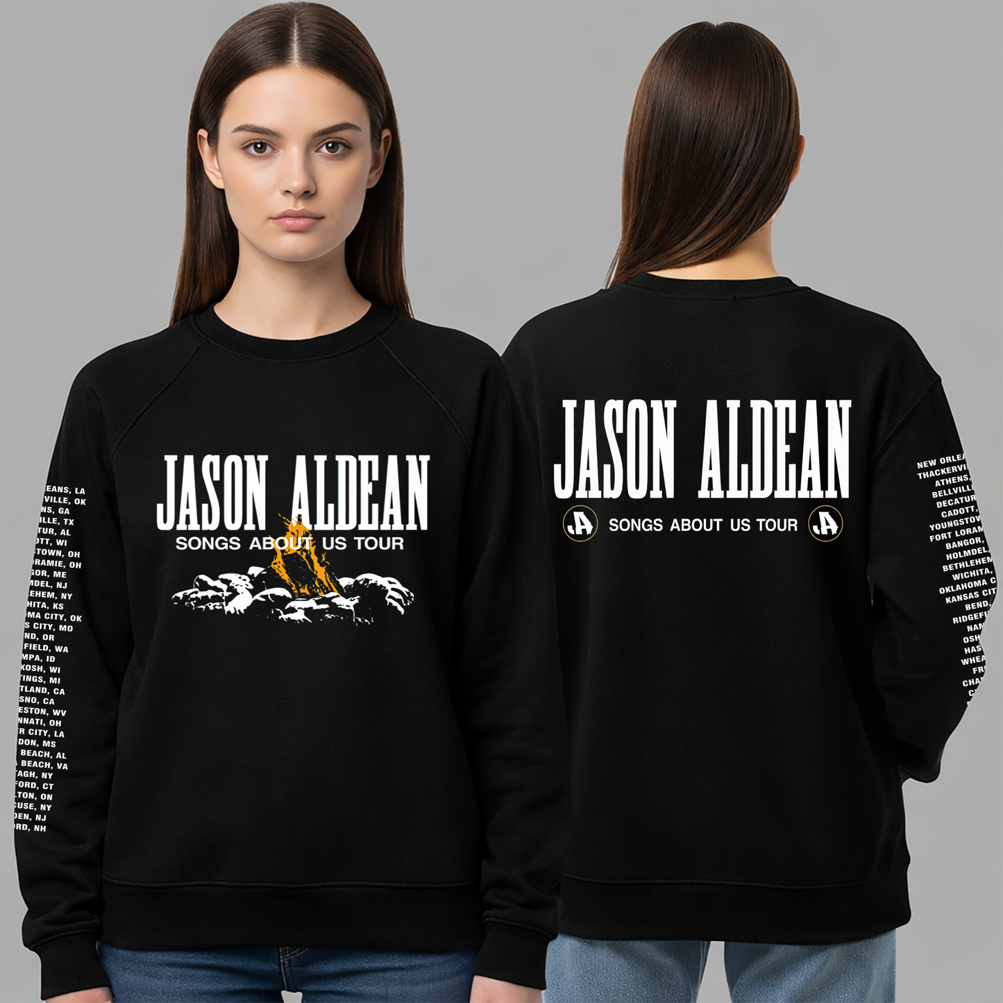 Songs About Us Tour JA Shirt Gildan 5000, Sweatshirt & Hoodie