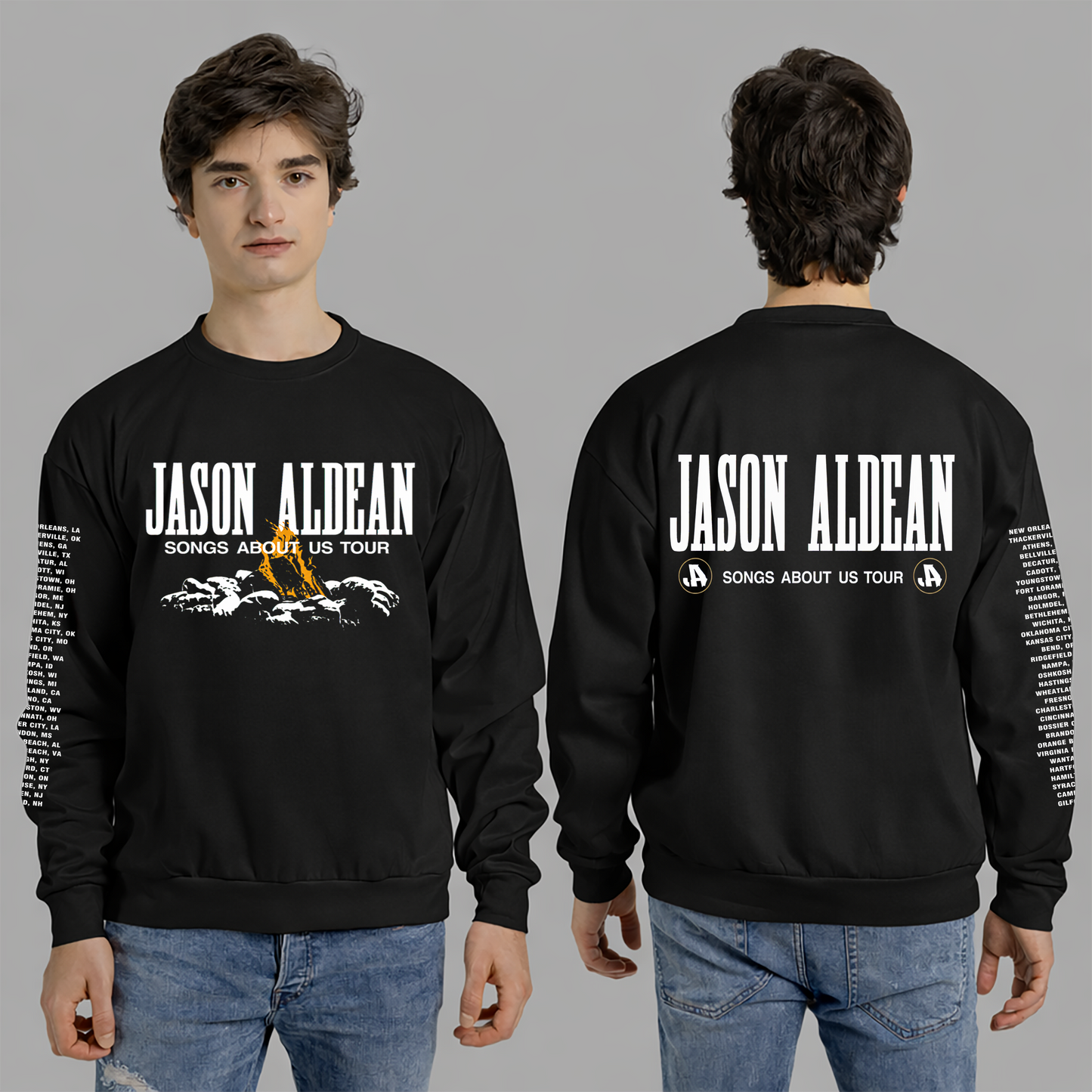 Songs About Us Tour JA Shirt Gildan 5000, Sweatshirt & Hoodie