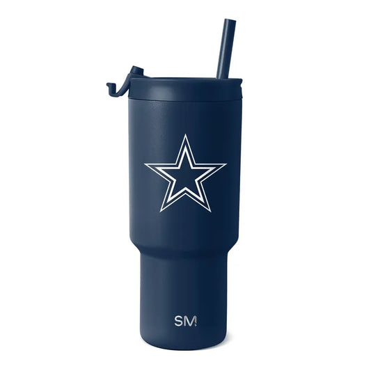 Dallas Cowboys Tumbler, Insulated Stainless Steel Travel Cup, Football Fan Gift, Dallas Cowboys Fan Drinkware, Game Day Cup, Sports Tumbler, Reusable Travel Mug