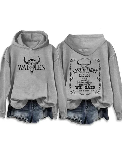 Last Night We Let The Liquor Talk Morgan Wallen Shirt, Sweatshirt & Hoodie