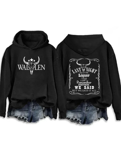 Last Night We Let The Liquor Talk Morgan Wallen Shirt, Sweatshirt & Hoodie