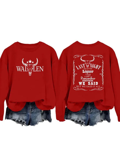 Last Night We Let The Liquor Talk Morgan Wallen Shirt, Sweatshirt & Hoodie