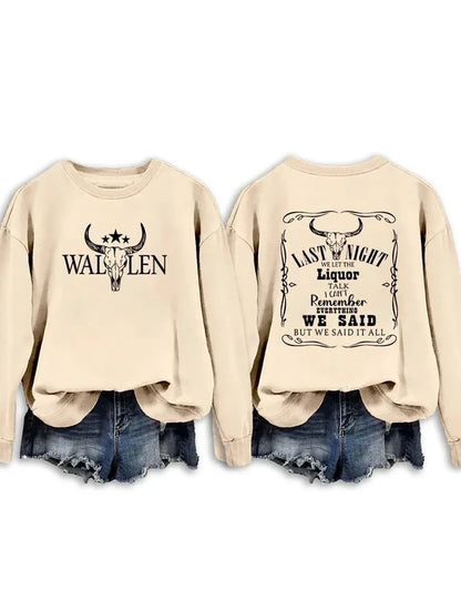 Last Night We Let The Liquor Talk Morgan Wallen Shirt, Sweatshirt & Hoodie