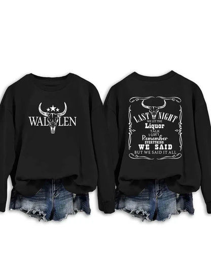 Last Night We Let The Liquor Talk Morgan Wallen Shirt, Sweatshirt & Hoodie