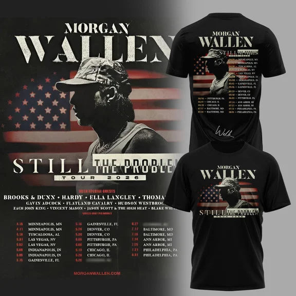 Still The Problem Tour 2026 v4 Shirt Gildan 5000, Sweatshirt & Hoodie