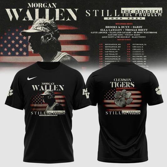 Clemson Tigers x Morgan Wallen Shirt, Sweatshirt & Hoodie