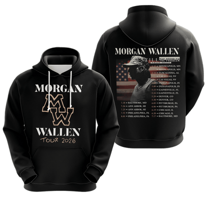 Morgan Wallen Tour 2026 v3 Shirt, Sweatshirt & Hoodie