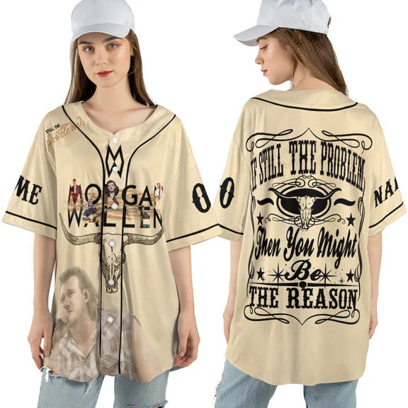 Morgan WL Still The Problem 2026 Personalized Baseball Jersey Shirt