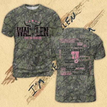 Morgan Wallen Camo Green Still The Problem Shirt, Sweatshirt & Hoodie