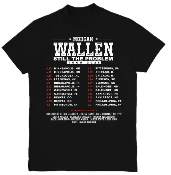 Morgan Wallen American Flag Still The Problem Shirt Gildan 5000, Sweatshirt & Hoodie
